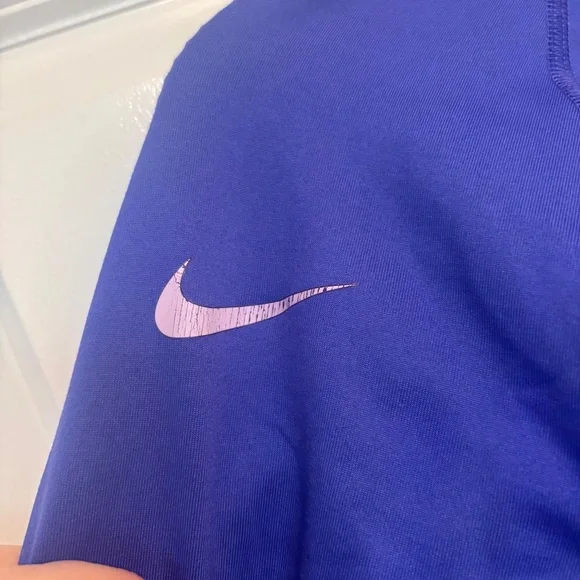 Nike Pro NikeFit MicroFleece Quarter Zip Athletic Top - Picture 12 of 12